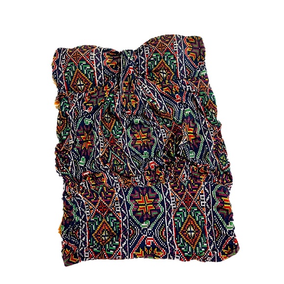 a'gaci Tops - Strapless A’gaci Blouson Top Large